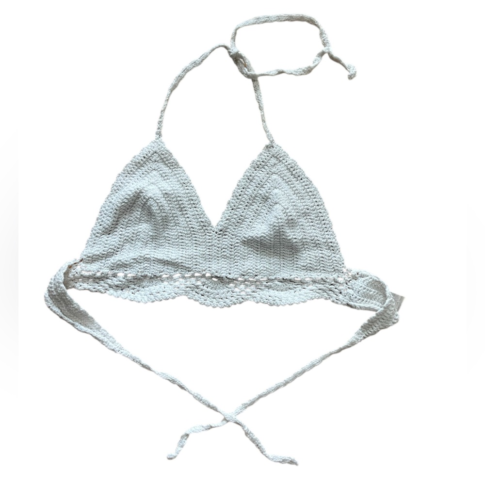 Elegant Crochet Bikini Top